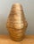 Vintage Textured Wood Decorative Vase For Sale - Image 14 of 14