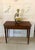 George III Mahogany Reeded Legs Fold Over Top Hall Card Console Table by Gillows, 1780 For Sale - Image 12 of 13