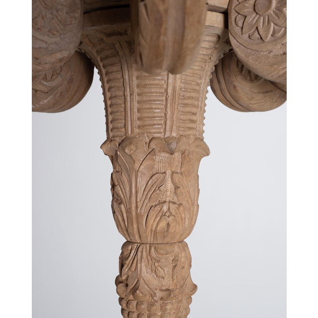 Rh French Baroque Style Carved Wood 8-Arm Chandeliers - Pair For Sale - Image 17 of 18