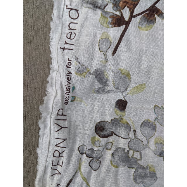 Vern Yip Botanical Fabric for Trends- Total of 5 Yards For Sale - Image 16 of 16