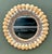 Vintage Shell Encrusted Round Wall Mirror For Sale - Image 13 of 18