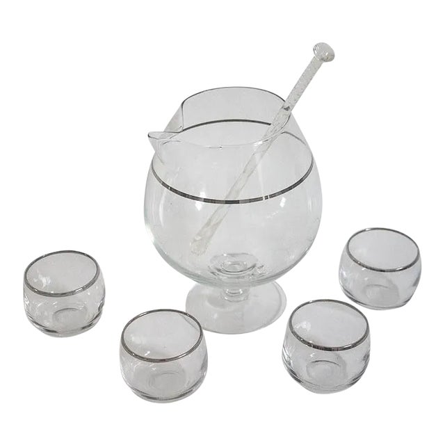 Mad Men Era Martini Set For Sale