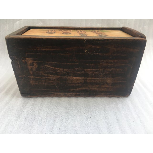 Antique Wooden Mystery Box Chairish