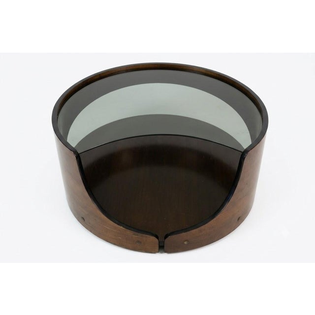Vintage Coffee Table in Glass, 1960s For Sale - Image 6 of 6
