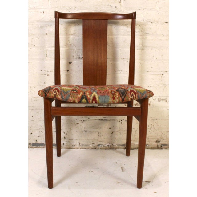 Mid 20th Century Set of 6 Mid-Century Danish Chairs Attributed to Henning Sorensen For Sale - Image 4 of 14
