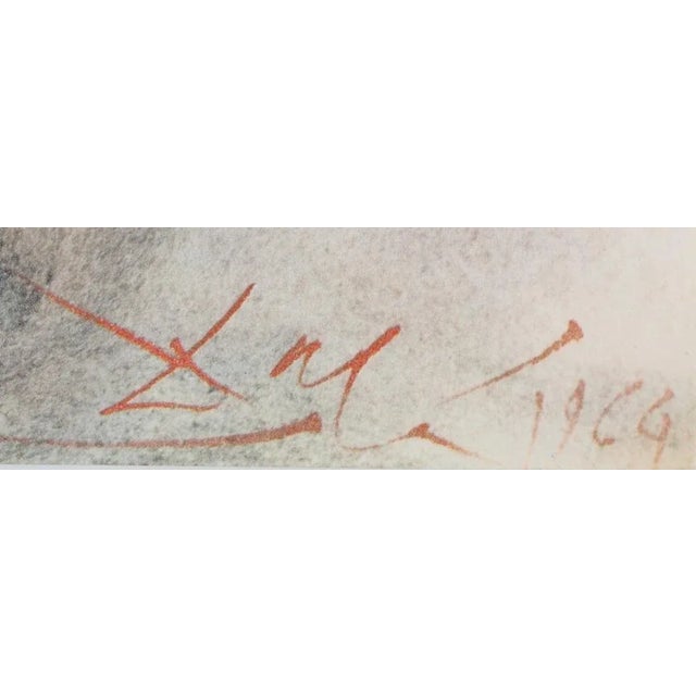 Salvador Dalí (1904-1989) Biblia Sacra - Happy (Beati pauperes\.Beati moths\.), 1967 Lithography Signed in the plate On...