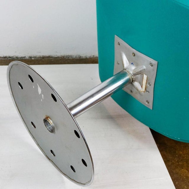 Green Captain's Chair attributed to Eero Aarnio for Asko, Finland, 1960s For Sale - Image 11 of 12