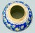 Blue Vibrant Cobalt Chinoiserie Ginger Jar With Butterflies + Carved Hardwood Stand For Sale - Image 8 of 9