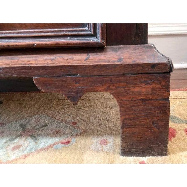 Antique George III Oak Mule Blanket Chest For Sale - Image 15 of 15