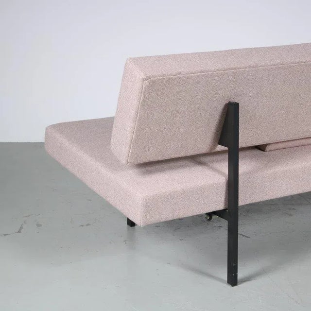 3-Seater Sleeping Sofa by Gijs Van Der Sluis for Gispen, Netherlands, 1960s For Sale - Image 9 of 11