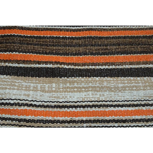 Rag Rug Swedish Mid Century Vinyl For Sale In Miami - Image 6 of 8