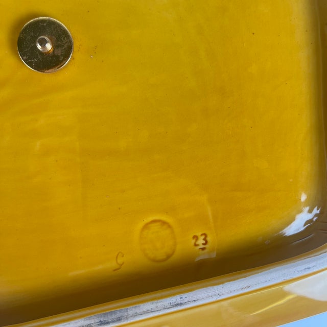 Vintage Cheese Board with Duck Handle from Vallauris, 1950s For Sale - Image 9 of 10