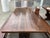 This French farmhouse is sold with 2 matching benches. Made of French oak, this table is the work of an artisan and...