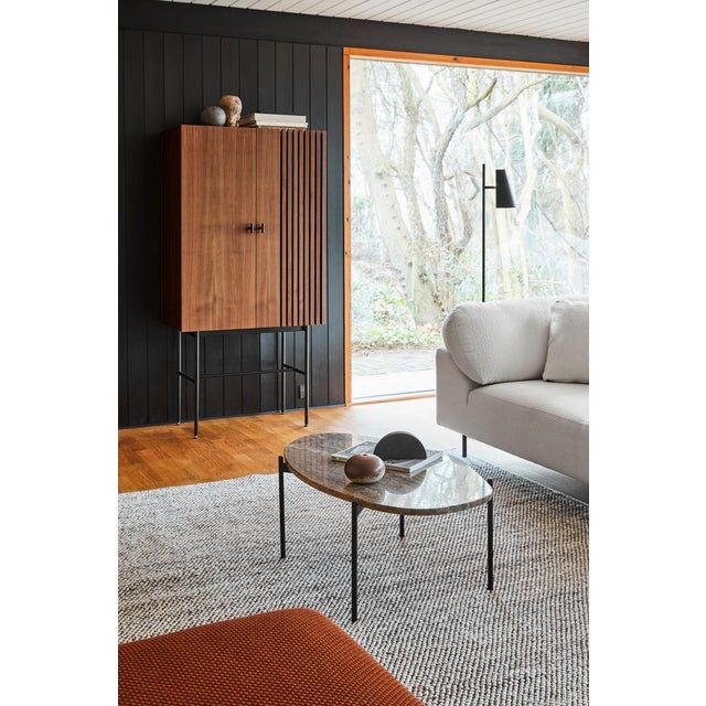 Wood Walnut Array Highboard 80 by Says Who For Sale - Image 7 of 16