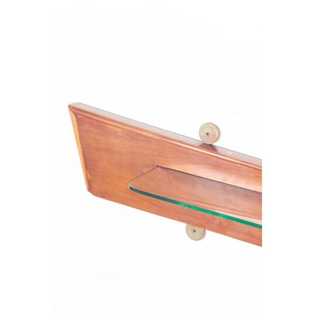 Mid-Century Wall Console attributed to Vittorio Dassi, 1950s For Sale - Image 8 of 11