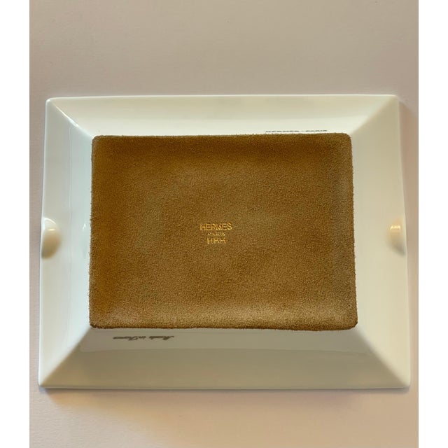 Blue Hermes Mega Chariot Ashtray For Sale - Image 8 of 9