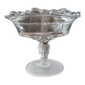 1880s McKee & Bros 3-Faces Compote