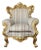 Large Baroque Style Armchair For Sale
