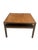 Mid-Century John Widdicomb Walnut Square Cocktail Table With Open Shelf For Sale - Image 12 of 18