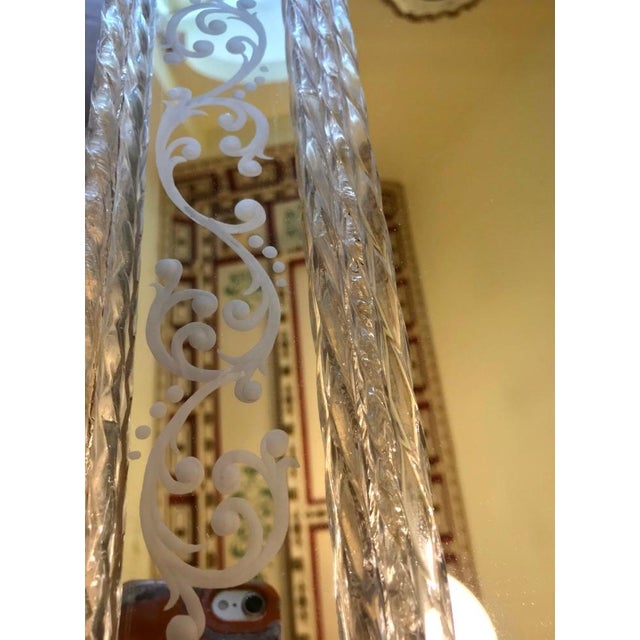 1920s Vintage Opulent Murano Mirror, 1920s For Sale - Image 5 of 9