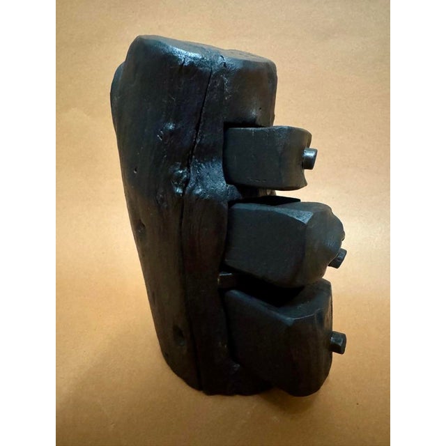 Wood After Alexandre Noll, Abstract Sculpture, 1950s, Fir For Sale - Image 7 of 7