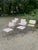 Set of 6 Vintage Cesca Style S64 Chrome & Upholstered Cantilever Dining Chairs For Sale In Cleveland - Image 6 of 7