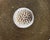 Wood Vintage African Bamileke Tribe Beaded & Shell Round Wooden Shield 20.5" D For Sale - Image 7 of 8