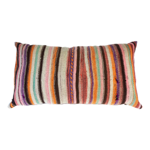 Large Antique Turkish Kilim Pillow
