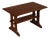 Gustav Stickley Mission Oak Trestle Library Table For Sale