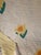 Textile American Daffodil Quilt 1920. Cotton Beautiful Americana Quilt. For Sale - Image 7 of 9