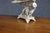 Victorian Figural Silver-Plate Tazza With Engraved Floral Tray For Sale - Image 12 of 18