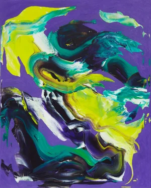 "Oil Painting 15" Large Abstract Oil Painting by Simon Findlay