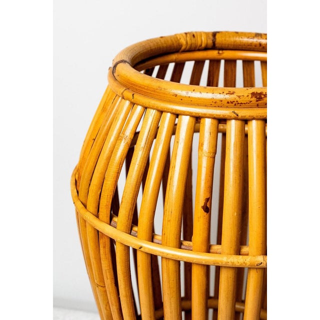 Bamboo Umbrella Stand, 1950s For Sale - Image 4 of 10