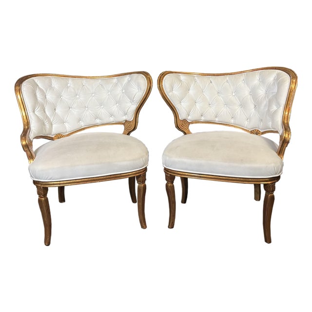 Mid 18th Century Louis XIII Style French Chairs - Set of 2 For Sale