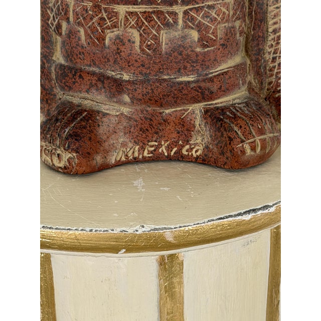 Mid 20th Century Mid-20th Century Mexican Folk Art Terracotta Figure, 1950s For Sale - Image 5 of 6