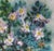 Dzidra Bauma, White Flowers, 2001, Watercolor, in Very Good conditions. Designed from 2000 This piece has an attribution...
