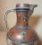 Huge Antique Handmade Armorial German Painted Pottery Beer Pitcher Stein Ewer For Sale - Image 14 of 18