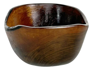 French Provincial Wooden Bowl, France, 1950