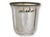 A handsome midcentury French silverplate champagne bucket with elegant ring handles and a clean, timeless profile. Marked...