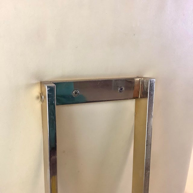 Pair Modern Highback Side Chairs For Sale - Image 9 of 12