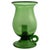 Mid-Century Modern Green Glass Hurricane Lamp from Empoli, Italy, 1960s For Sale - Image 11 of 11