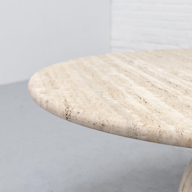 Travertine Finale Coffee Table by Peter Draenert for Draenert, 1970s For Sale - Image 12 of 18
