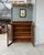 Antique english regency-style display cabinet, circa 1850. The upper section of a bookcase, it can be placed on a piece of...