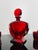 Art Deco Ruby Red Glass Decanter with Six Shot Glasses from Moser, Czechoslovakia, 1930, Set of 7 For Sale - Image 3 of 12