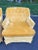 Pair of Mustard Yellow Velvet Club Chairs For Sale - Image 9 of 13
