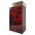 Brown Italian Hollywood Regency Tortoise Acrylic Glass Vase with Brass Rim, 1970s For Sale - Image 8 of 8