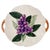 Japanese Vintage Japanese Majolica Embossed Fruit Handled Plates - Set of 4 For Sale - Image 3 of 7