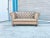 1970s Vintage Tan Leather Tufted Chesterfield Loveseat For Sale - Image 12 of 12