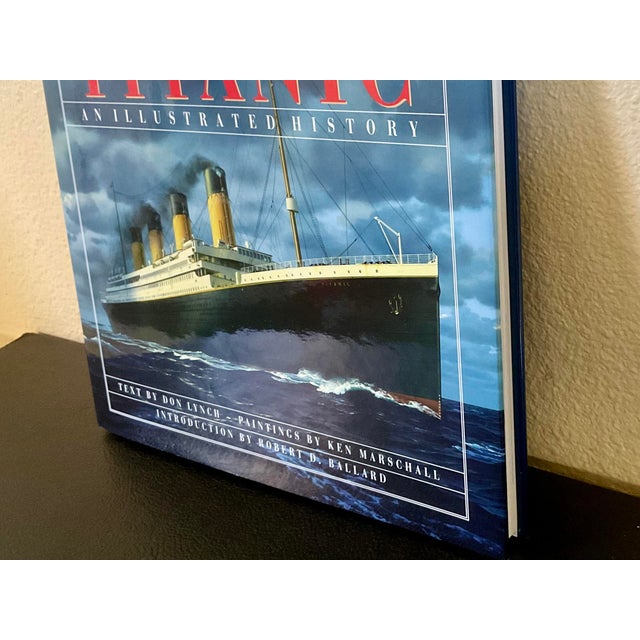 Illustration Titanic: An Illustrated History Coffee Table Book Signed by the Author and Artist For Sale - Image 3 of 18