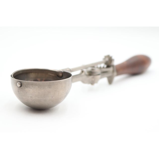 Traditional Vintage Gilchrist No. 31 Ice Cream Scooper-Marked For Sale - Image 3 of 4